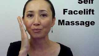 AntiAging Facelift Massage  How to Get Rid of Face Fat  Tanaka Method  Massage Monday 203 [upl. by Haelahk392]