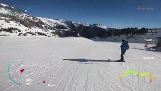 Andorra  Vallnord  Arinsal  Port Vell full ski descent from a beginner [upl. by Eduardo645]