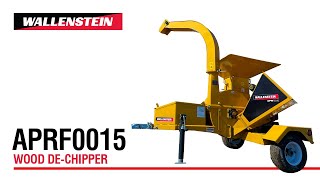 All New Wallenstein APRF0015 Wood DeChipper [upl. by Yeliab626]