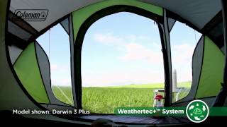 Coleman® Darwin 2 Plus  Weekend Camping Tent [upl. by Ormsby]