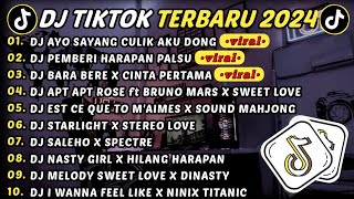 DJ TIKTOK TERBARU 2024  DJ AYO SAYANG CULIK AKU DONG 🎵 DJ PEMBERI HARAPAN PALSU  FULL ALBUM VIRAL [upl. by Reginauld]