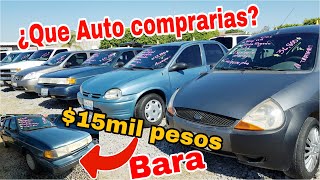 AUTOS EN VENTA es lo que hay Nissan Tsuru Ford Jetta Tianguis de autos usados baratos Autodinamico [upl. by Enitnatsnoc]