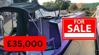 FOR SALE 2001 51Ft Narrowboat [upl. by Ahiel86]