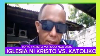 IGLESIA NI KRISTO VS KATOLIKO With the ROMAN CATHOLIC DEBATER BRO EYD  BISAYA VERSION🙏🙏🙏❤️🙏🙏🙏 [upl. by Dev]