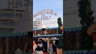 Hasselt XMAS Market Belgium Please subscribe my channel thanks🎅 hasselt kerstmarkt belgium [upl. by Hanavas]