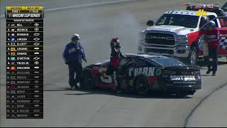 Austin Dillon CRASH at Vegas  2024 South Point 400 [upl. by Dib]