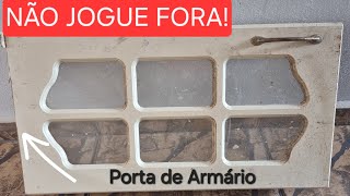 IDEIAS LINDAS DA RECICLAGEM FAÇA VOCÊ MESMO DIY portas e Latas [upl. by Biddie]