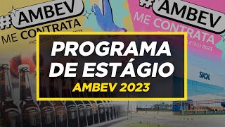 PROGRAMA DE ESTÁGIO AMBEV 2023 Geral amp Representa conheça as diferenças [upl. by Nnairret]