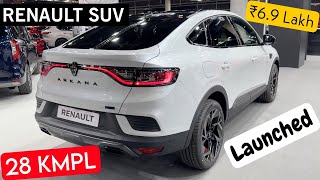 Renault New Coupe SUV Launched  ₹69 Lakh  28KMPL  Better Than Tata Curvv  2024 Renault ARKANA [upl. by Gilchrist]