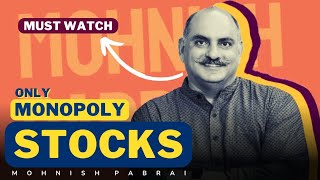 How to Identify Monopoly Stocks to Invest  Mohnish Pabrai  Investment  Stock Market [upl. by Delos489]