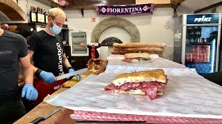 ALL’ANTICO VINAIO FIRENZE 🇮🇹 street food Italia [upl. by Enehs]