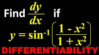 11 Derivative Find dy by dx of y  sin 1 1x2 upon 1x2 [upl. by Tobye448]