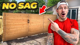 Building a Modern Trailer Gate that doesnt sag [upl. by Nylra]