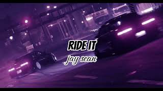 jay sean  Ride it [upl. by Nylorac586]