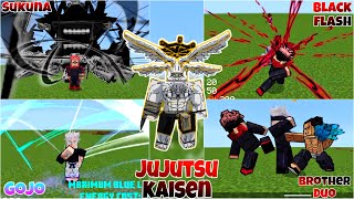 jujutsu kaisen addon minecraft pe 120  jujutsu kaisen addon mcpe  anime addon mcpe 120 [upl. by Tamera]