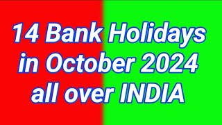 Bank holiday in October 2024  Bank holiday [upl. by Notyarb]