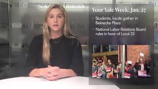 Your Yale Week Jan 27 2017 [upl. by Nylrad43]