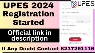 UPES Admission Process 2024  UPES Admission 2024  How to Take Admission in UPES Dehradun [upl. by Nerty636]