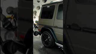 G Wagon in Olive Green Magno mercedes g65 shortsfeed [upl. by Christiansen]