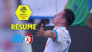 Olympique de Marseille  LOSC  51   Résumé  OM  LOSC  201718 [upl. by Leerzej]