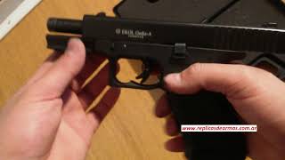 GLOCK 19 DE FOGUEO MARCA EKOL MOD GEDIZ [upl. by Aillicirp394]