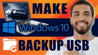 How to Make Windows 10 Backup USB 2024 [upl. by Aillij]