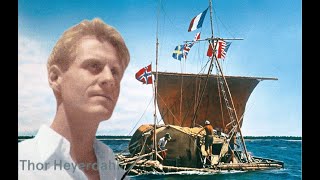 Thor Heyerdahl crosses Pacific on a wooden raft [upl. by Spurgeon]