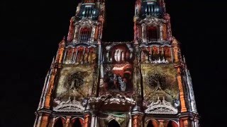 Son et lumière dans son intégralité des fêtes de Jeanne dArc dOrléans 2016 [upl. by Nimsay]