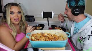 ASMR MUKBANG  dinner with mom and dad  MUNCHING  EATING SOUNDS  soft spoken comfort [upl. by Enirod320]