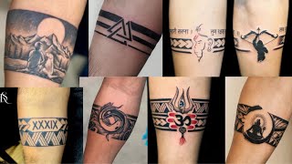 Best Arm Band Tattoo Ideas 2024 😱 Arm Band Tattoo Designs For Men ✨Tranding Arm Band Tattoo Designs [upl. by Anaylil]