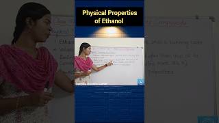 Physical Properties of Ethanol ethanol chemistry deepikasciencecorner chemistryclass [upl. by Danziger]