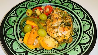 Easy Healthy And Tasty Moroccan Fish Tagine with Chermoula [upl. by Eagle180]