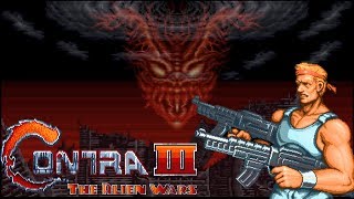 CONTRA III THE ALIEN WARS for SNES from Konami [upl. by Doley]