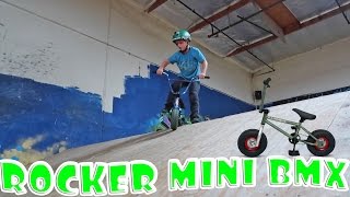 BACK AT IT AGAIN…ON THE ROCKER MINI BMX [upl. by Odessa801]