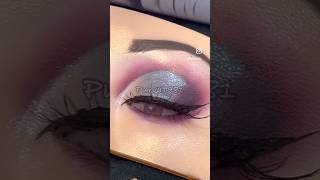 Half Cutcrease Eyeshadow Purple  Light Green makeup eyemakeupoftheday eyemakeup [upl. by Herod]