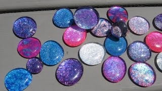 Recycle Nail Polish Jewelry Craft Tutorial [upl. by Manon899]