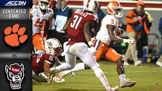 Clemson vs North Carolina State Condensed Game  ACC Football 201920 [upl. by Tybalt276]