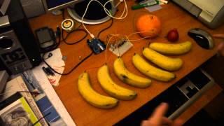 Banana Piano Dj Set  Arduino Makey Makey [upl. by Richia]