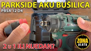 Parkside aku bušilica PBSA 12 D4  12v UNBOXING amp REVIEW 4K  2 u 1 ili NIJEDAN [upl. by Assirralc844]