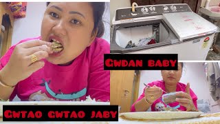 Washing Machine gwdan labai Sarai gwdan ao songjenby￼ ￼Mukbang￼￼￼ [upl. by Patsy]