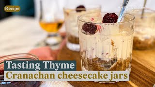 Recipe Cranachan cheesecake jars fit for a Burns Night celebration [upl. by Jimmie470]