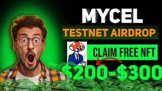 Mycel Public Testnet Airdrop Offer।। Per Account 50  100 Doller Income।। [upl. by Mchail]