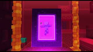 Minecraft Nerf World Nether Arena [upl. by Enilegnave139]