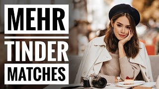 4 Tipps für mehr Matches amp Dates über Tinder Freundin finden [upl. by Adniroc62]