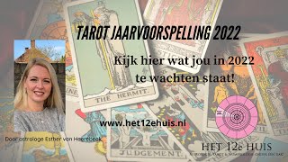 Tarot jaarvoorspelling 2022 SCHORPIOEN [upl. by Allistir292]