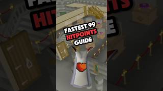 OSRS Fastest Hitpoints HP Leveling Guide osrs oldschoolrunescape runescape [upl. by Pfeffer58]