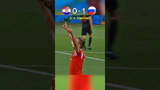 🇭🇷Croatia vs 🇷🇺Russia world cup 2018 🏆 Cheryshev Goal 🚀 [upl. by Aguie]