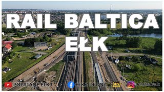 Rail Baltica Ełk  Od Szyby do Konieczek [upl. by Eiramrebma]