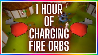 OSRS  Charging Fire Orbs  Testing OSRS Wiki Money Making Methods [upl. by Osnohpla]