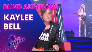 Kaylee Bell Sings Her Own Song Keith  The Blind Auditions  The Voice Australia [upl. by Ailalue]